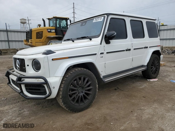 2019 Mercedes-Benz G-Class G 550 with VIN WDCYC6BJ4KX311633, listed as a Copart auction lot 70425114 with 0 mi miles and Salvage Title. Bid and sale history available at carsss.com. Image 1.