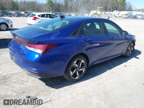2023 Hyundai Elantra SEL with VIN KMHLS4AG3PU630104, listed as a IAAI auction lot 42042331 with 32,296 mi miles and . Bid and sale history available at DreamBid. Image 4.