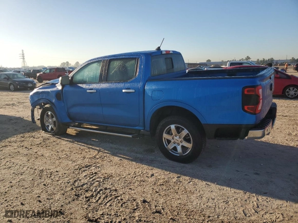 2024 Ford Ranger XLT with VIN 1FTER4GH1RLE01261, listed as a Copart auction lot 47242115 with 6,885 mi miles and Salvage Title. Bid and sale history available at carsss.com. Image 2.