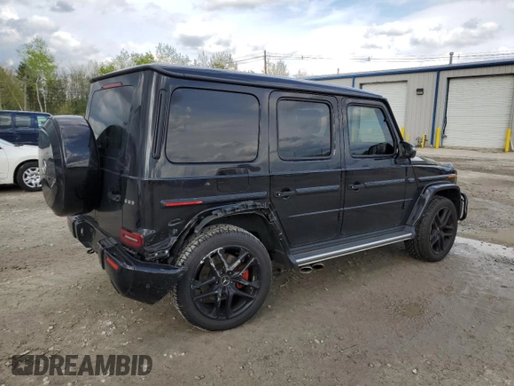 2021 Mercedes-Benz G 63 AMG with VIN W1NYC7HJ2MX388029, listed as a Copart auction lot 53210814 with 30,805 mi miles and . Bid and sale history available at DreamBid. Image 3.