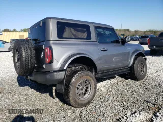 2023 Ford Bronco with VIN 1FMDE5AP3PLB69560, listed as a Copart auction lot 87942835 with 14,412 mi miles and Salvage Title. Bid and sale history available at carsss.com. Image 3.