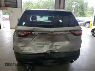 2021 Chevrolet Traverse LS with VIN 1GNERFKW8MJ193604, listed as a Copart auction lot 69024534 with 61,366 mi miles and Salvage Title. Bid and sale history available at carsss.com. Image 6.