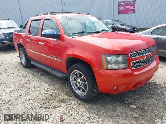 2009 Chevrolet Avalanche LTZ with VIN 3GNFK32059G229423, listed as a IAAI auction lot 42510957 with 192,935 mi miles and . Bid and sale history available at DreamBid. Image 1.