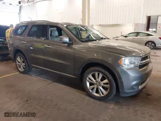 2013 Dodge Durango Crew with VIN 1C4RDJDG1DC601432, listed as a IAAI auction lot 41600743 with 133,275 mi miles. Bid and sale history available at carsss.com. Image 1.