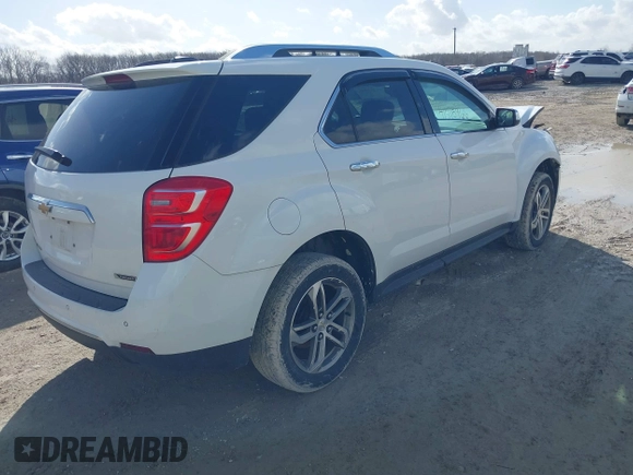2017 Chevrolet Equinox Premier with VIN 2GNFLGEK8H6213485, listed as a IAAI auction lot 41715966 with 113,457 mi miles. Bid and sale history available at carsss.com. Image 4.