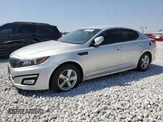 2015 Kia Optima LX z VIN 5XXGM4A70FG403327, wystawiony jako Copart lot #50922555 z przebiegiem 86 368 mil mil oraz Szkoda całkowita • Salvage title. Historia ofert i sprzedaży dostępna na DreamBid. Obrazek 1.