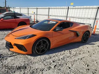 2022 Chevrolet Corvette 3LT with VIN 1G1YC2D47N5120125, listed as a Copart auction lot 74009164 with 41,496 mi miles and Salvage Title. Bid and sale history available at carsss.com. Image 1.