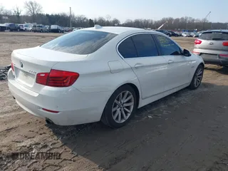2015 BMW 5 Series 535i xDrive with VIN WBA5B3C51FD545163, listed as a IAAI auction lot 41481970 with 136,276 mi miles and . Bid and sale history available at carsss.com. Image 4.