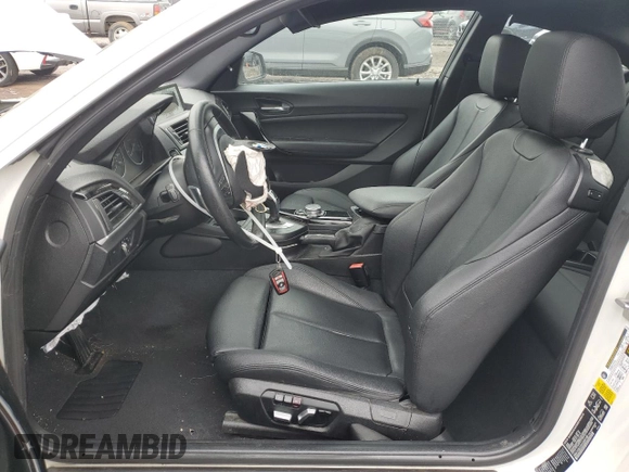 2016 BMW 2 Series 228i xDrive with VIN WBA1G9C53GV599188, listed as a Copart auction lot 59300385 with Not provided miles and Salvage title. Bid and sale history available at DreamBid. Image 7.