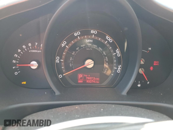 2011 Kia Sportage EX with VIN KNDPCCA25B7101455, listed as a Copart auction lot 63502445 with 93,274 mi miles and Salvage title. Bid and sale history available at DreamBid. Image 9.