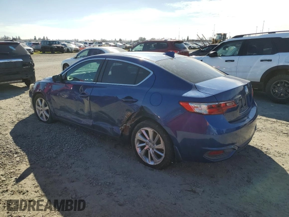 2016 Acura ILX Premium with VIN 19UDE2F7XGA010446, listed as a Copart auction lot 47272715 with 109,848 mi miles and Salvage title. Bid and sale history available at DreamBid. Image 2.