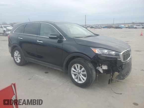 2020 Kia Sorento LX with VIN 5XYPG4A38LG684529, listed as a Copart auction lot 89009425 with 65,338 mi miles and Clean Title. Bid and sale history available at carsss.com. Image 4.
