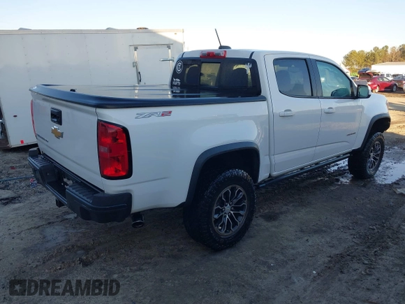 2018 Chevrolet Colorado 4WD ZR2 with VIN 1GCGTEEN2J1134530, listed as a IAAI auction lot 41245135 with 46,713 mi miles. Bid and sale history available at carsss.com. Image 4.