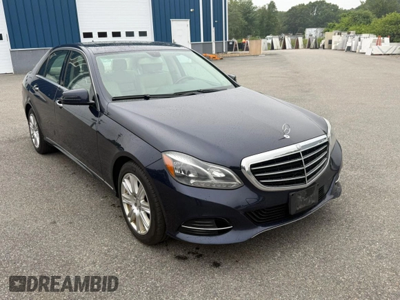 2014 Mercedes-Benz E 350 Luxury with VIN WDDHF8JB3EA885821, listed as a Copart auction lot 60853215 with 163,195 mi miles and Clean title. Bid and sale history available at DreamBid. Image 1.