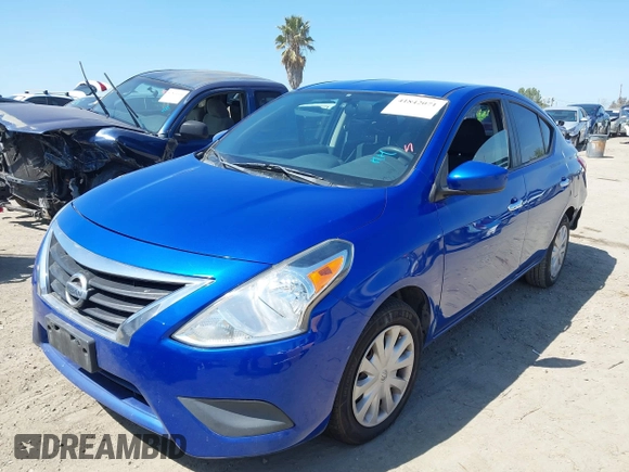 2015 Nissan Versa SV with VIN 3N1CN7AP4FL951822, listed as a IAAI auction lot 41842071 with 202,107 mi miles. Bid and sale history available at carsss.com. Image 16.
