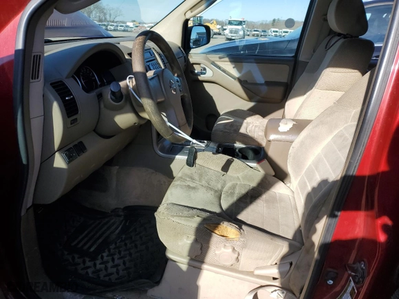 2006 Nissan Pathfinder SE with VIN 5N1AR18W86C611261, listed as a Copart auction lot 48187425 with 214,575 mi miles and Non Repairable. Bid and sale history available at carsss.com. Image 7.