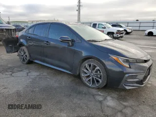 2020 Toyota Corolla SE with VIN JTDS4RCE6LJ040087, listed as a Copart auction lot 49458955 with 68,400 mi miles and Salvage Title. Bid and sale history available at carsss.com. Image 4.
