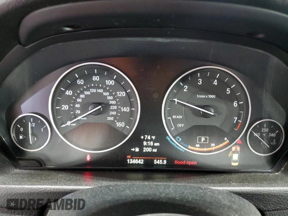 2014 BMW 3 Series 328i xDrive z VIN WBA3B5C55EP652751, wystawiony jako Copart lot #61654285 z przebiegiem 134 642 mil mil oraz Szkoda całkowita • Salvage title. Historia ofert i sprzedaży dostępna na DreamBid. Obrazek 9.