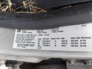 2008 Chevrolet Colorado 1LT z VIN 1GCCS13E088116591, wystawiony jako IAAI lot #42342666 z przebiegiem Nie podano mil oraz . Historia ofert i sprzedaży dostępna na DreamBid. Obrazek 9.