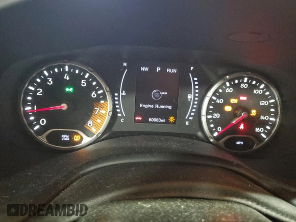 2019 Jeep Renegade Latitude z VIN ZACNJBBB4KPK02492, wystawiony jako Copart lot #55523965 z przebiegiem 60 083 mil mil oraz Szkoda całkowita • Salvage title. Historia ofert i sprzedaży dostępna na DreamBid. Obrazek 9.