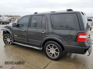 2007 Ford Expedition Limited with VIN 1FMFU19577LA00486, listed as a Copart auction lot 86441944 with 197,299 mi miles and Clean Title. Bid and sale history available at carsss.com. Image 2.