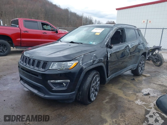 2021 Jeep Compass 80th Anniversary with VIN 3C4NJDEB2MT540186, listed as a IAAI auction lot 41875443 with 75,248 mi miles and . Bid and sale history available at DreamBid. Image 17.