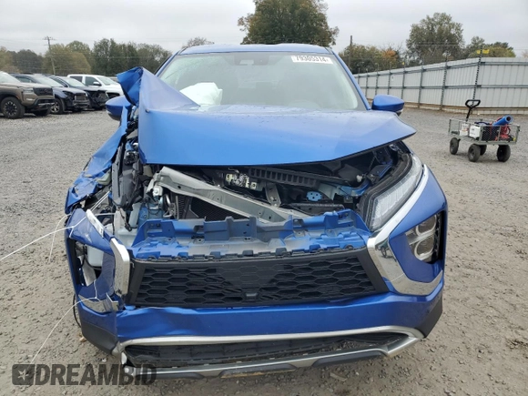 2022 Mitsubishi Eclipse Cross SE with VIN JA4ASWAA8NZ050022, listed as a Copart auction lot 79305314 with 40,617 mi miles and Salvage title. Bid and sale history available at DreamBid. Image 5.