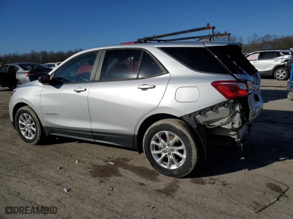 2020 Chevrolet Equinox LS with VIN 3GNAXHEV4LS515221, listed as a Copart auction lot 48181855 with 72,711 mi miles and Salvage Title. Bid and sale history available at carsss.com. Image 2.