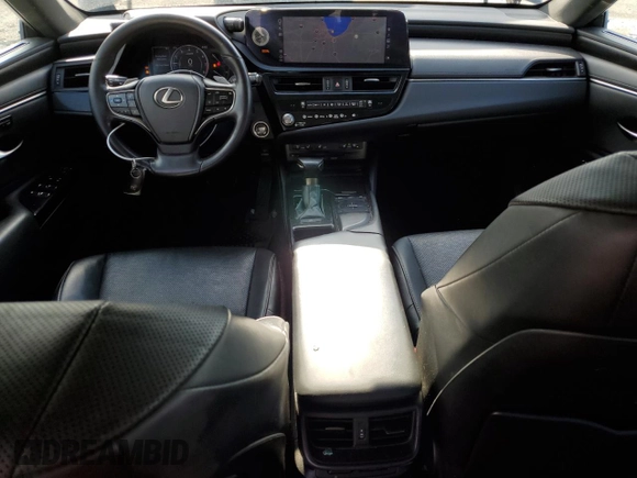 2022 Lexus ES 250 with VIN 58AD11D18NU008987, listed as a Copart auction lot 55146525 with 241,833 mi miles and Salvage title. Bid and sale history available at DreamBid. Image 8.