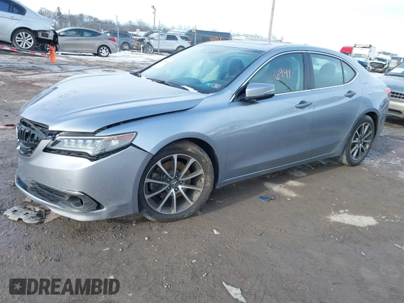 2016 Acura TLX V6 Advance with VIN 19UUB3F77GA002996, listed as a IAAI auction lot 41306941 with 12 mi miles. Bid and sale history available at carsss.com. Image 16.