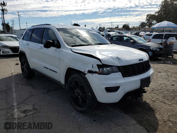 2019 Jeep Grand Cherokee Upland with VIN 1C4RJFAG7KC537517, listed as a Copart auction lot 45777175 with 131,344 mi miles and Salvage Title. Bid and sale history available at DreamBid. Image 4.