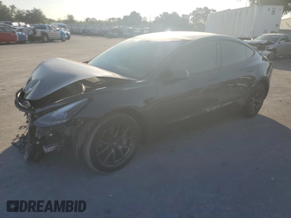 2023 Tesla Model 3 с VIN 5YJ3E1EA1PF558134, выставлен на аукционе Copart как лот 57133275 с пробегом 25 385 миль миль и Списание • Salvage title. История ставок и продаж доступна на DreamBid. Изображение 1.