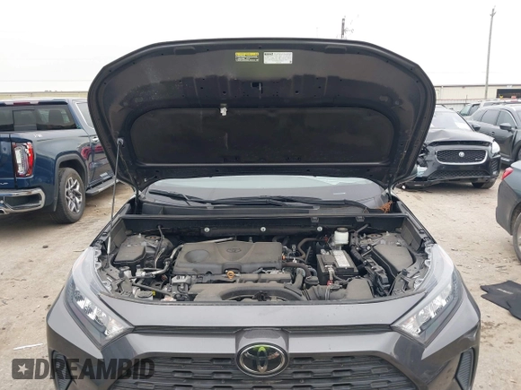 2020 Toyota RAV4 LE with VIN 2T3H1RFVXLW078289, listed as a IAAI auction lot 41863343 with 44,443 mi miles and . Bid and sale history available at DreamBid. Image 10.