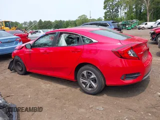 2020 Honda Civic LX with VIN 2HGFC2F64LH586907, listed as a IAAI auction lot 42419728 with 61,288 mi miles and . Bid and sale history available at DreamBid. Image 15.
