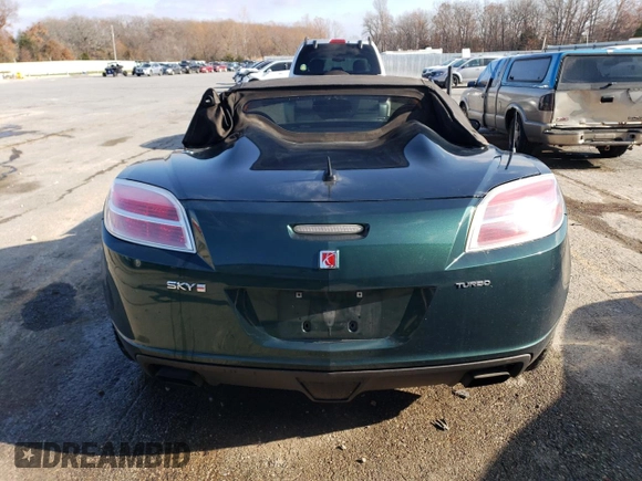 2008 Saturn Sky Red Line z VIN 1G8MG35X88Y126375, wystawiony jako Copart lot #81999674 z przebiegiem 140 715 mil mil oraz Szkody całkowita. Historia ofert i sprzedaży dostępna na DreamBid. Obrazek 6.