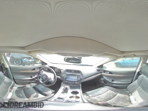 2017 Nissan Maxima Platinum with VIN 1N4AA6AP6HC367629, listed as a Copart auction lot 58747285 with 136,672 mi miles and Salvage title. Bid and sale history available at DreamBid. Image 13.