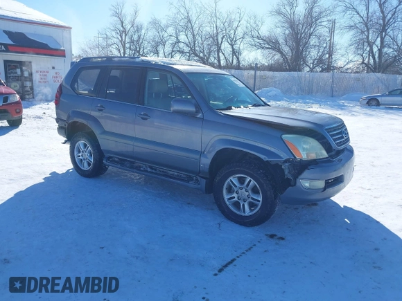 2007 Lexus GX 470 z VIN JTJBT20X470139936, wystawiony jako IAAI lot #41507026 z przebiegiem 225 723 mil mil oraz . Historia ofert i sprzedaży dostępna na DreamBid. Obrazek 1.