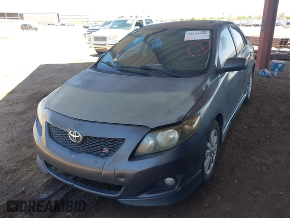 2010 Toyota Corolla with VIN 1NXBU4EE8AZ242646, listed as a IAAI auction lot 42624288 with 287,701 mi miles and . Bid and sale history available at DreamBid. Image 6.