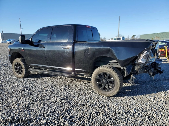 2024 Ram 2500 Laramie with VIN 3C6UR5FLXRG179931, listed as a Copart auction lot 41413045 with 9,577 mi miles and Salvage Title. Bid and sale history available at carsss.com. Image 2.