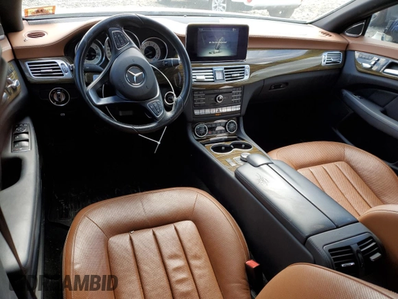 2016 Mercedes-Benz CLS with VIN WDDLJ6HB3GA161844, listed as a Copart auction lot 46027384 with 73,569 mi miles. Bid and sale history available at carsss.com. Image 8.