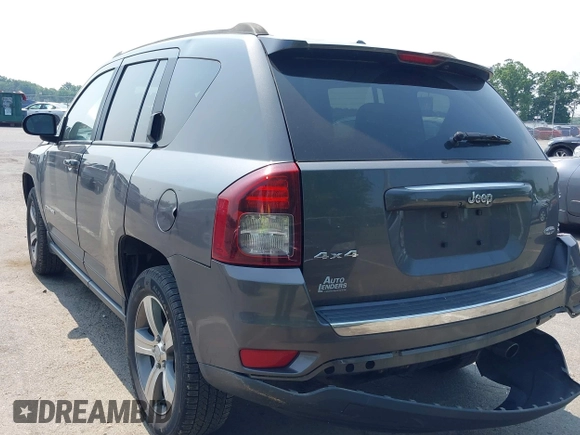 2017 Jeep Compass Latitude with VIN 1C4NJDEB4HD114026, listed as a IAAI auction lot 42449519 with 97,877 mi miles and . Bid and sale history available at DreamBid. Image 3.