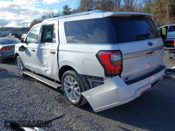 2019 Ford Expedition Max Platinum with VIN 1FMJK1MTXKEA53377, listed as a IAAI auction lot 41581972 with 68,022 mi miles and . Bid and sale history available at DreamBid. Image 3.