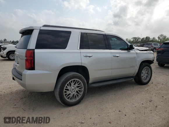 2020 Chevrolet Tahoe LS with VIN 1GNSCAKC9LR265813, listed as a Copart auction lot 51955445 with 63,647 mi miles and Salvage title. Bid and sale history available at DreamBid. Image 3.