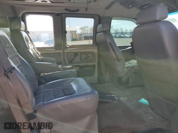 2005 Chevrolet Express Cargo Van YF7 Upfitter with VIN 1GBFG15T151189553, listed as a Copart auction lot 52125375 with 234,494 mi miles and Salvage Title. Bid and sale history available at carsss.com. Image 11.