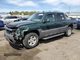 2004 Chevrolet Avalanche Z71 with VIN 3GNEK12T84G140481, listed as a Copart auction lot 54123735 with 177,776 mi miles and Salvage Title. Bid and sale history available at carsss.com. Image 1.