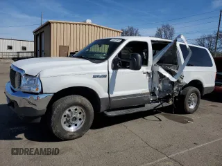 2002 Ford Excursion Special Serv with VIN 1FMNU41L12ED49664, listed as a Copart auction lot 50001045 with 231,921 mi miles and Salvage Title. Bid and sale history available at DreamBid. Image 1.