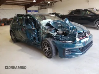 2018 Volkswagen Golf GTI S with VIN 3VW547AU4JM292378, listed as a Copart auction lot 60270354 with 109,612 mi miles and Salvage Title. Bid and sale history available at carsss.com. Image 4.