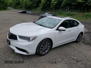 2020 Acura TLX with VIN 19UUB1F39LA016765, listed as a Copart auction lot 57429924 with 25,881 mi miles and Salvage Title. Bid and sale history available at carsss.com. Image 1.