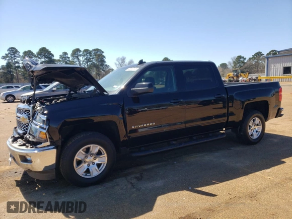 2015 Chevrolet Silverado 1500 LT with VIN 3GCPCREC8FG531352, listed as a Copart auction lot 48613115 with 140,749 mi miles and Salvage Title. Bid and sale history available at DreamBid. Image 1.