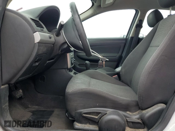 2010 Chevrolet Cobalt 1LT with VIN 1G1AD5F52A7163307, listed as a Copart auction lot 48819625 with 85,383 mi miles and Salvage Title. Bid and sale history available at DreamBid. Image 7.